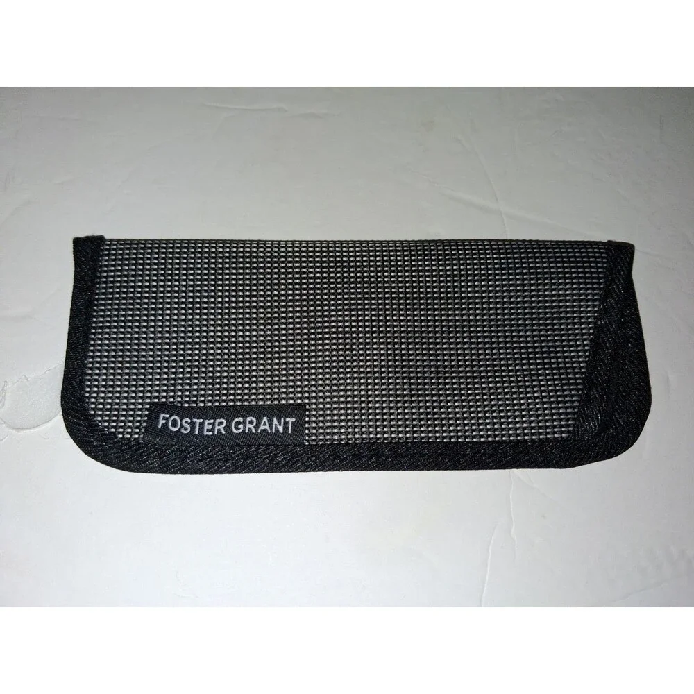 Lot of 3 Eyeglass Cases Revlon Christian Siriano Foster Grant Hard Soft